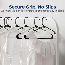 Load image into Gallery viewer, Durable Non-Slip Plastic Hangers - Set of 200 for Efficient Closet Organization