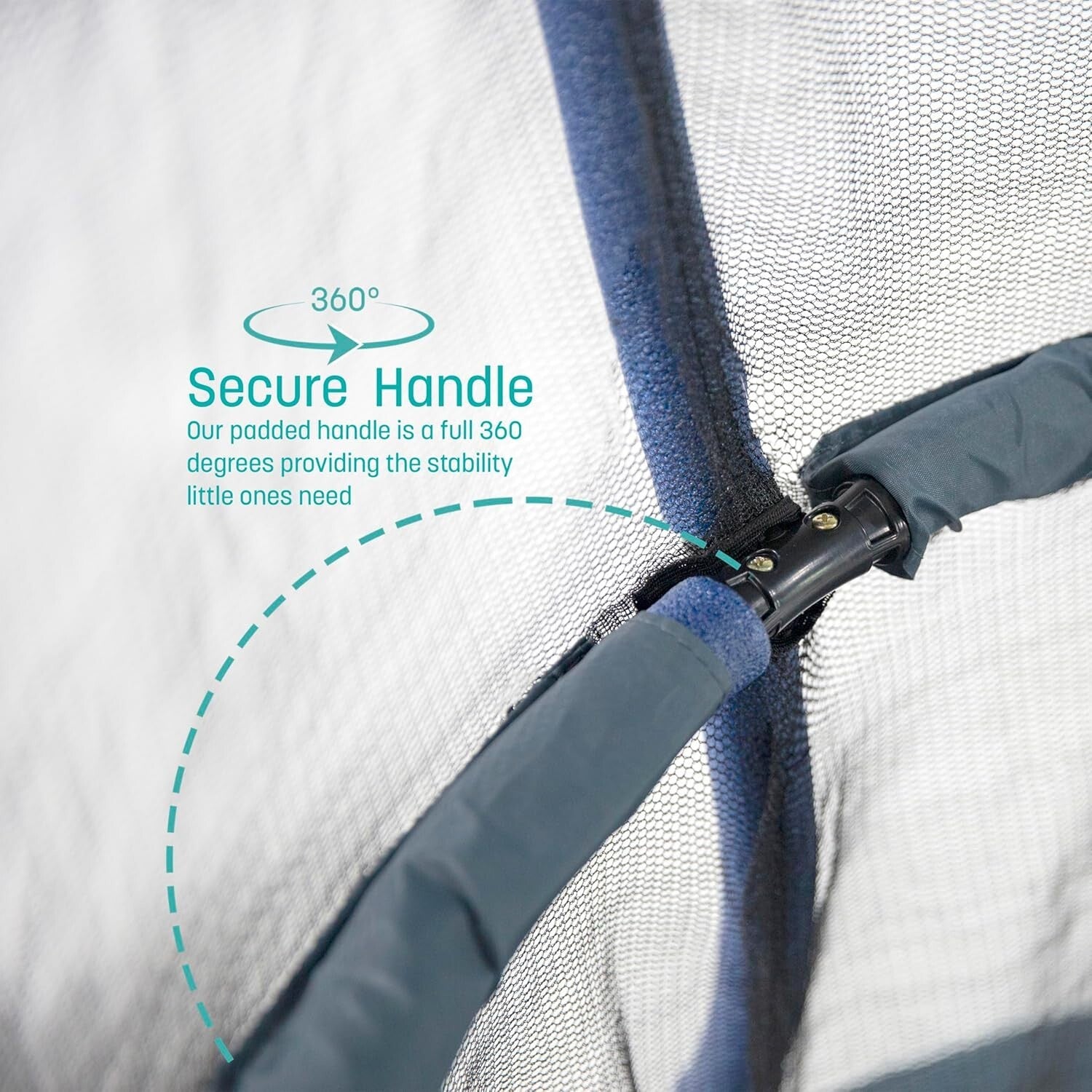 Trampoline for Kids, 60-Inch with Enclosure and Sound Box - A Space Adventure