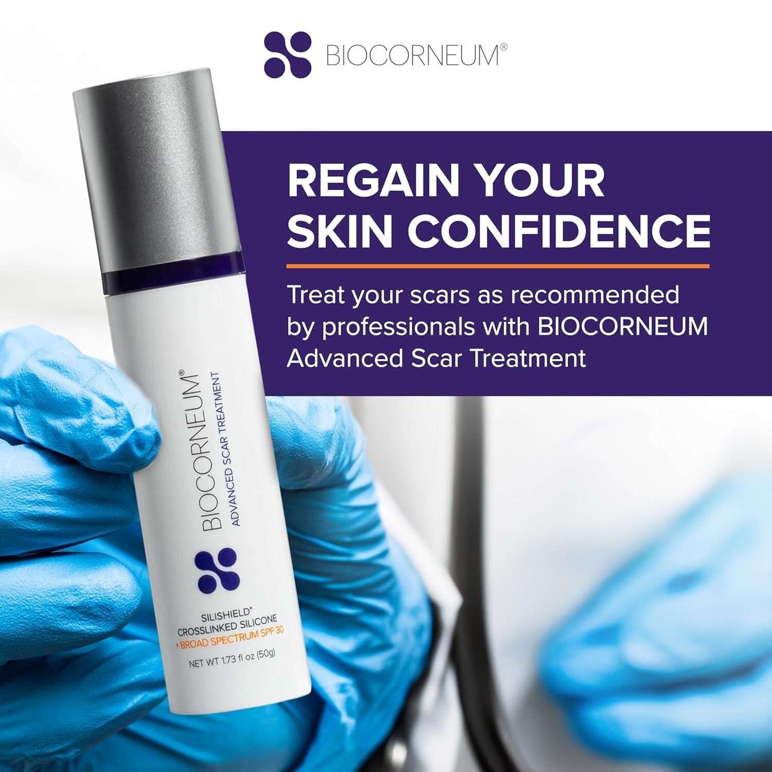 All-in-One Scar Solution: Advanced Silicone Gel with SPF 30 for Sensitive Skin