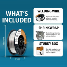 Load image into Gallery viewer, Versatile 10lb PGN Flux Core Welding Wire .035 - Low Splatter for All Positions