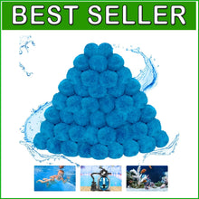 Load image into Gallery viewer, Lightweight Blue Filter Media Balls for Pools - Cost-Effective Sand Alternative