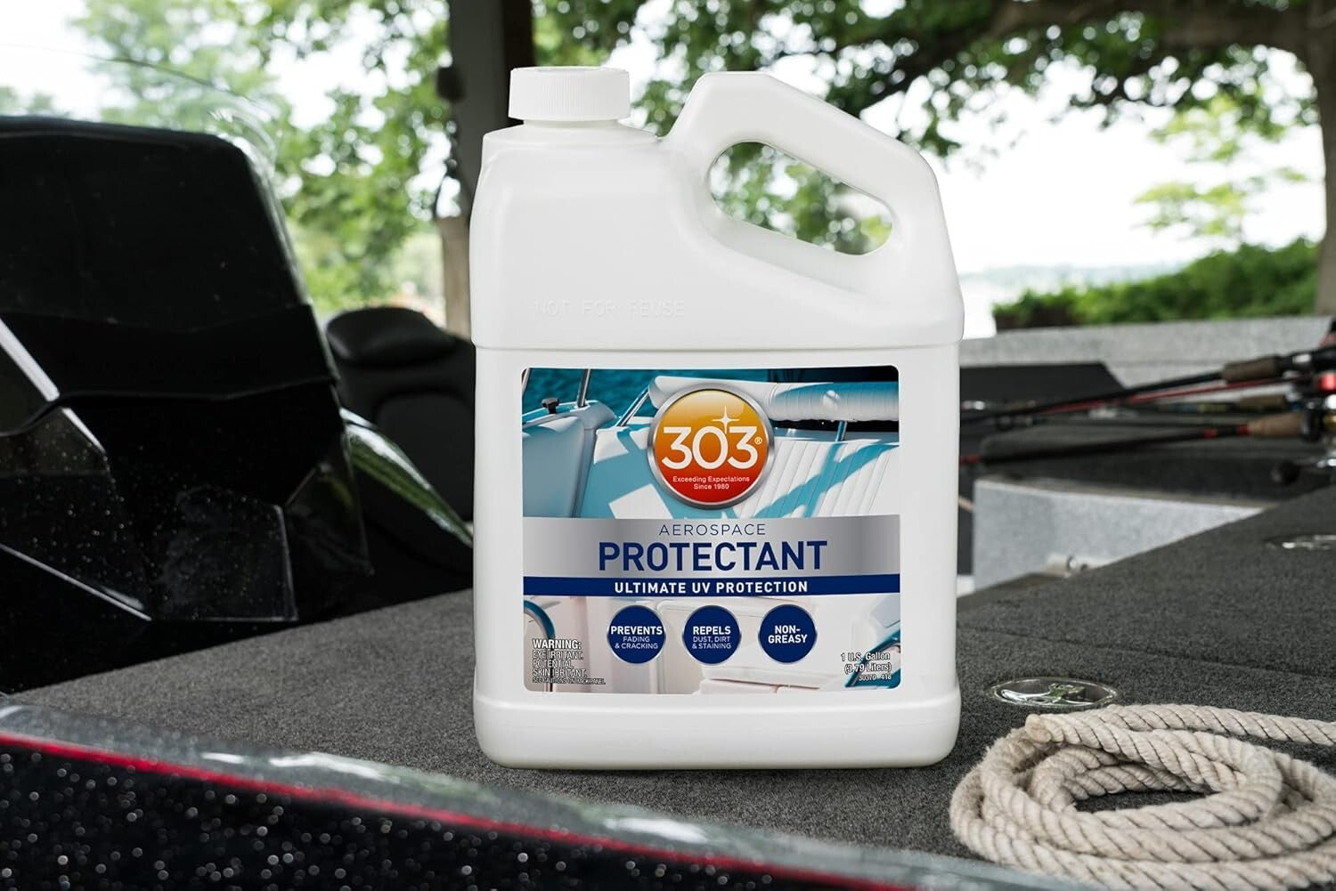 Versatile Protectant for Boats & Outdoors - Restore Surfaces with Matte Finish