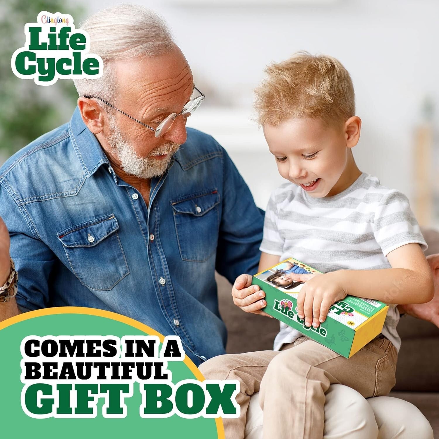 Engaging Montessori Animal Life Cycle Kit – 3D Matching Game for Young Learners