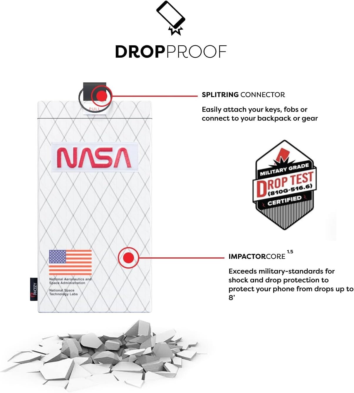 Waterproof Apollo II Phone Pouch with AGION Lining - Ultimate Winter Companion