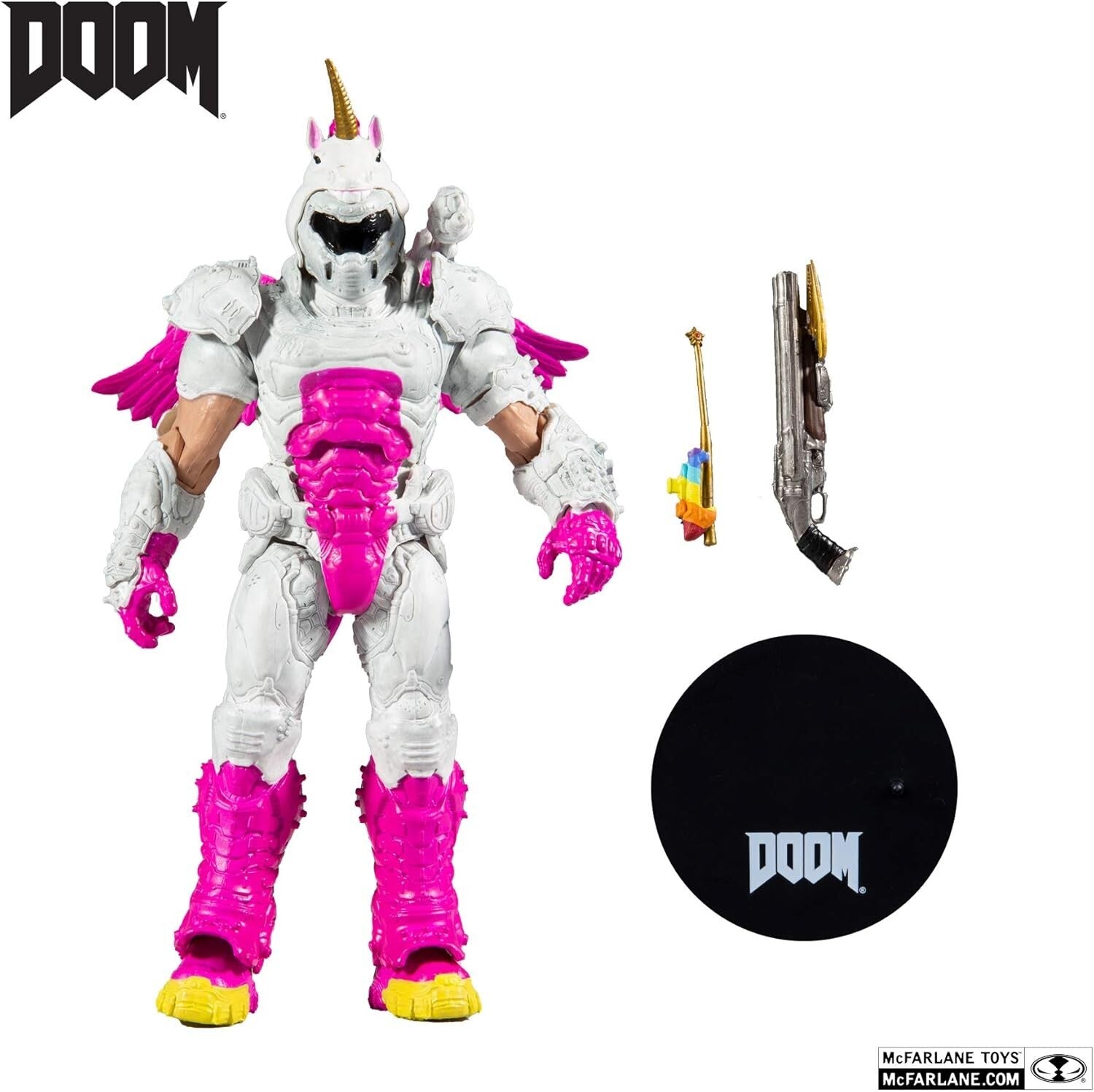 Twitch Prime Exclusive DOOMicorn Slayer: 7" Action Figure with Accessories