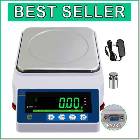 High Precision 5000g Electronic Analytical Balance - Ideal for Jewelry & Labs