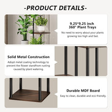 Load image into Gallery viewer, Modern 6-Tier Flower Shelf - Corner Metal Plant Stand for Various Sizes