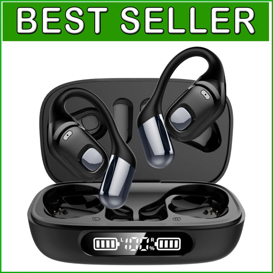 Active Lifestyle Open Ear Earbuds - Bluetooth 5.3 with 10M Range & Fast Charge