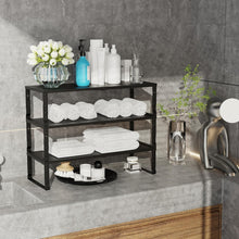 Load image into Gallery viewer, Expandable &amp; Stackable Kitchen Organizer - Adjustable Metal Spice Rack Set