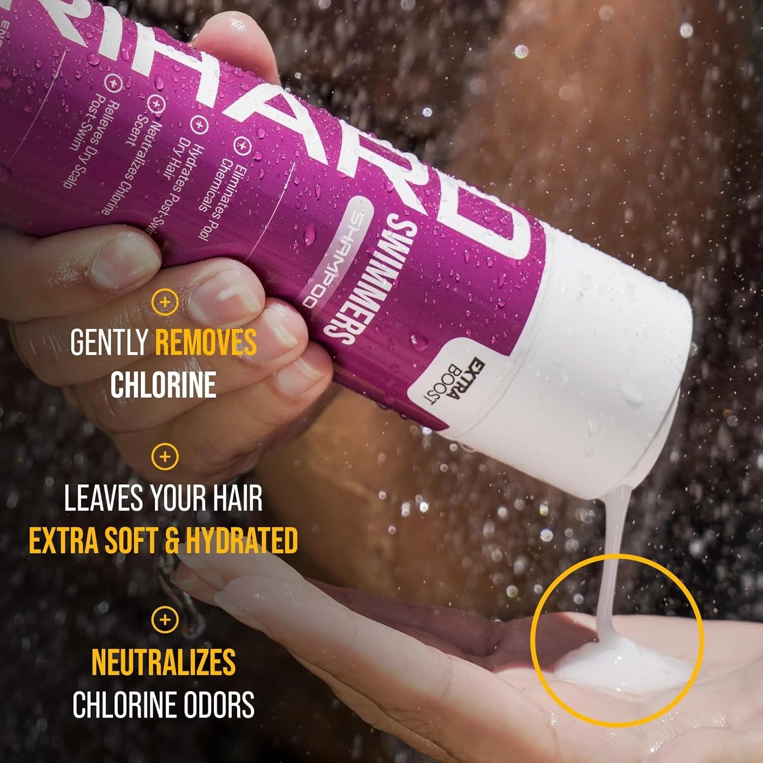 Specialized Swimmers Shampoo with Dead Sea Minerals - Pack of 2 for Healthy Hair