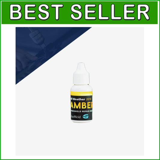 Professional Amber Glass Repair Resin - Ideal for Long-Lasting Windshield Fixes
