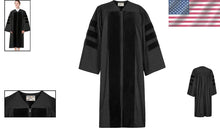 Load image into Gallery viewer, Classic Womens Graduation Gown with Reinforced Shoulders - 6 Size Variations
