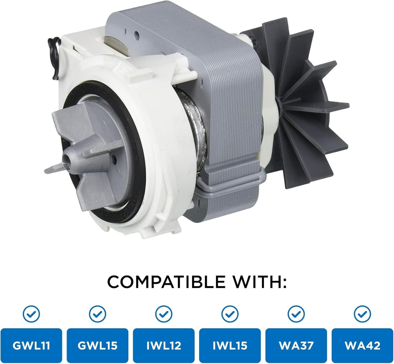 OEM Washing Machine Pump and Fuse Kit - Fits Fisher Paykel Models, Compact 8x7x5