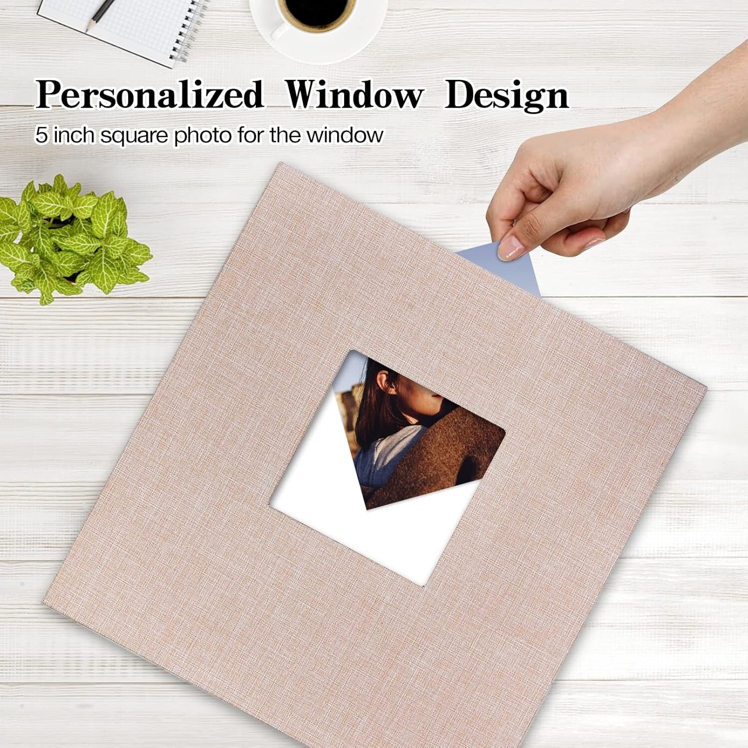 80-Page Elegant DIY Photo Album - Perfect for Mother's Day & Anniversaries