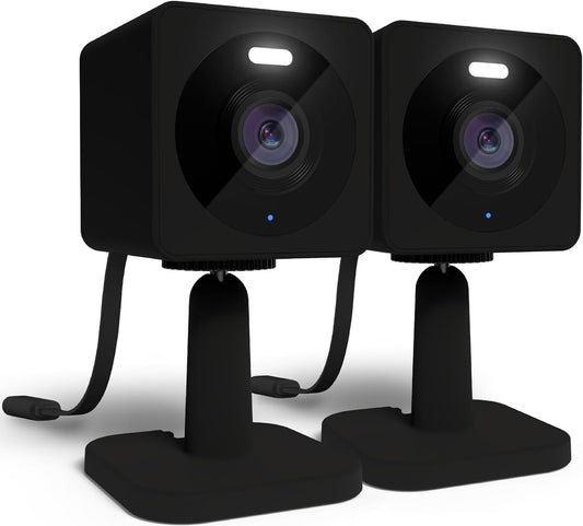 1080p Color Night Vision Smart Home Security Cameras - 2-Pack for Indoor/Outdoor