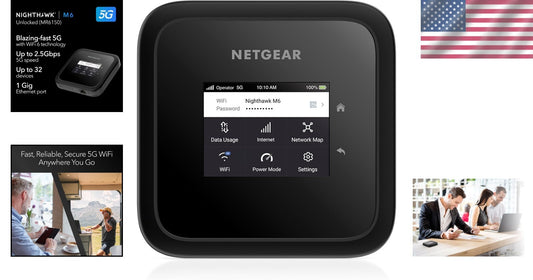 Unlock Nighthawk M6 5G Hotspot: Fast Internet Speeds & Dual-band Performance