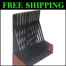 Load image into Gallery viewer, Durable Metal Shelf Support Brackets - 16 Pack, 22x12" for Maximum Organization