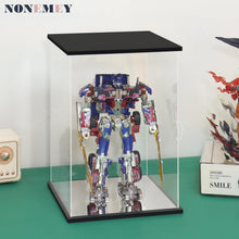 Load image into Gallery viewer, Clear Acrylic Display Case with Remote Control Light - Perfect for Bearbrick