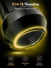 Load image into Gallery viewer, Premium 9/16-18 Spike Lug Nuts - 32 PCS Black Acorn Style for Dodge and Ford