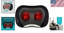 Load image into Gallery viewer, Portable Shiatsu Back and Neck Massager with Heat - Lightweight &amp; Versatile