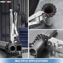 Load image into Gallery viewer, Adjustable 9-Inch Chain Clamp with 19.7-Inch Chain - Comfortable Grip Included