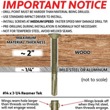 Load image into Gallery viewer, Efficient T-30 Torx Self-Drilling Screws – 5 lbs Pack for Wood to Steel Projects