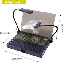 Load image into Gallery viewer, Compact Workbench with LED Lights and Storage for Model Building Projects