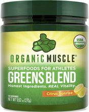 Load image into Gallery viewer, Organic Super Greens Powder with Probiotics - 30 Servings for Daily Energy Boost