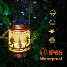 Load image into Gallery viewer, Artistic Bigfoot Solar Lanterns - Unique Hanging Decor for Garden &amp; Backyard