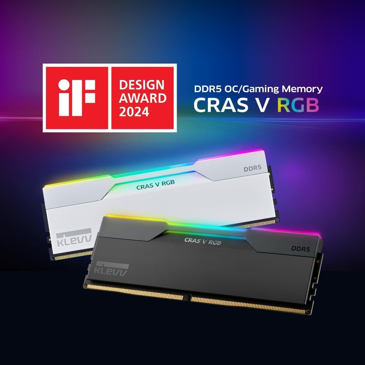 CRAS V RGB 64GB DDR5 6400MHz Gaming Memory - Stunning LED & Overclock Ready