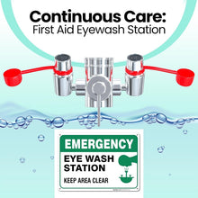Load image into Gallery viewer, Instant Activation Faucet Eye Wash Station - OSHA/ANSI Compliant Safety Solution