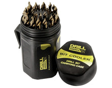 Load image into Gallery viewer, Gold Oxide Cobalt Stepped Point Drill Bits, 29 pcs for Multi-Material Drilling