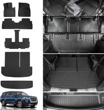Load image into Gallery viewer, Durable Cargo Mat Set for 2020-2025 Hyundai Palisade – Easy Installation