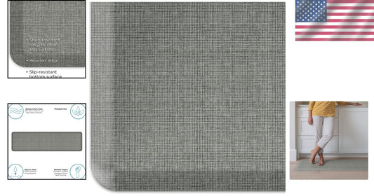 Comfortable 20" x 72" Anti-Fatigue Standing Mat - Durable, Easy Clean Design