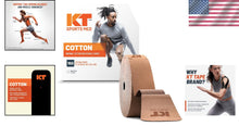 Load image into Gallery viewer, Premium Cotton Kinesiology Tape - 10-Inch Precut Strips for Fast Injury Recovery