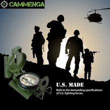 Load image into Gallery viewer, Precision Military Lensatic Compass - Waterproof &amp; Built for Tough Conditions