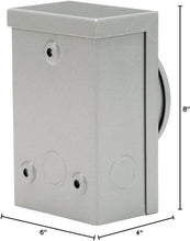 Load image into Gallery viewer, Weather-Resistant 30-Amp Power Inlet Box - 7,500 Watt Generator Compatibility