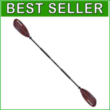 Load image into Gallery viewer, Professional 96” Kayak Paddle - Fiberglass Blades for Sport &amp; Recreational Use
