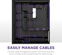 Load image into Gallery viewer, H7 Flow Mid-Tower ATX Case - superior airflow, 3 fans, Cable Management - Black