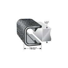 Load image into Gallery viewer, Flexible PVC Edge Trim - 25ft Black Protector for Sharp Edges, Easy Install