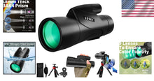 Load image into Gallery viewer, Waterproof Lightweight Monocular Telescope, 15x55 with BAK-4 Prism and FMC Lens