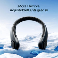 Load image into Gallery viewer, Rechargeable Portable Neck Fan with 5 Speed Comfort - Lightweight &amp; Stylish