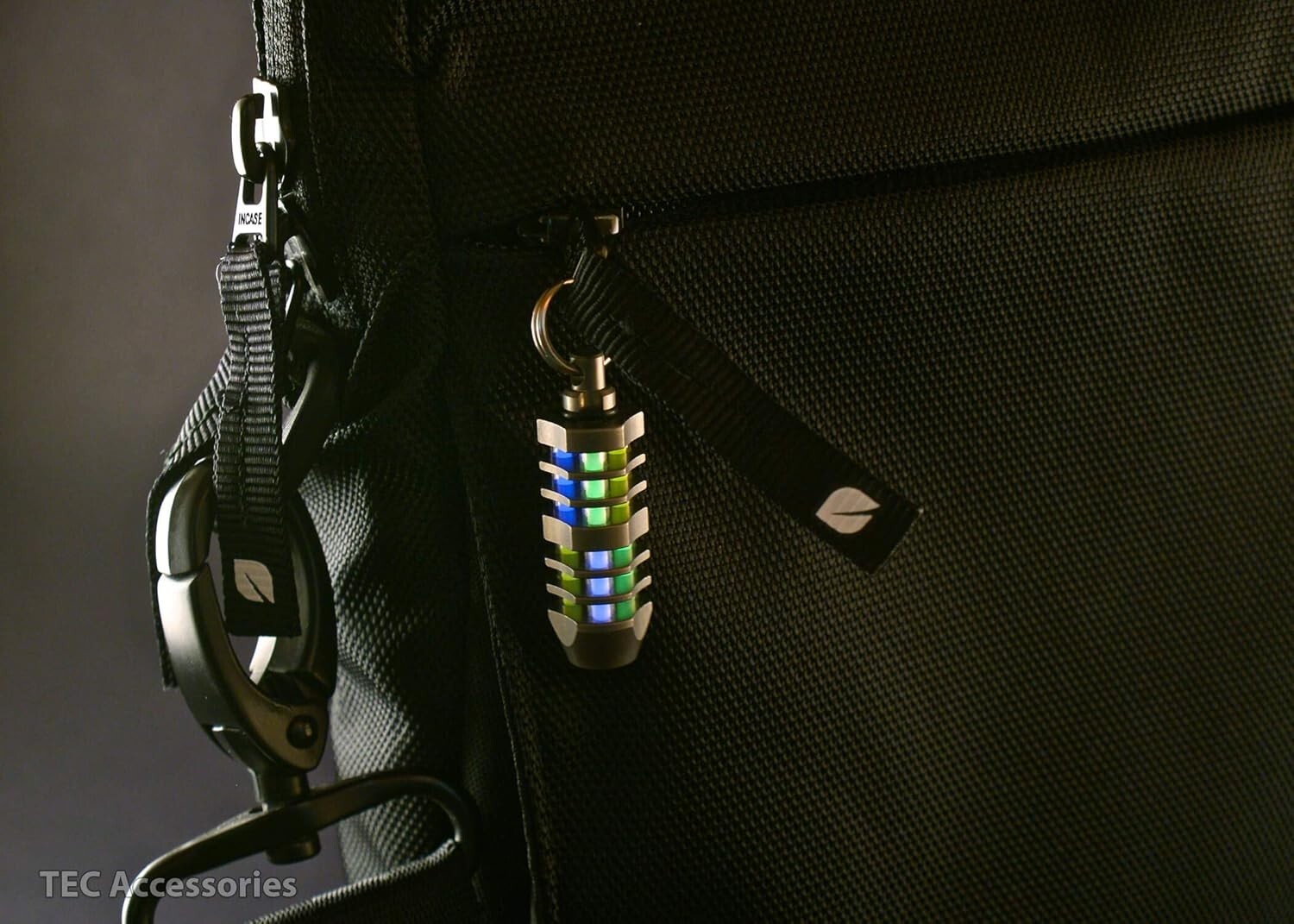 Customizable Titanium Tritium Fob - The Perfect EDC for All Night Visibility