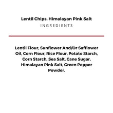 Load image into Gallery viewer, Lentil Chips Multipack: Gluten-Free, Non-GMO 6 Ounce Packs - Ideal Snack