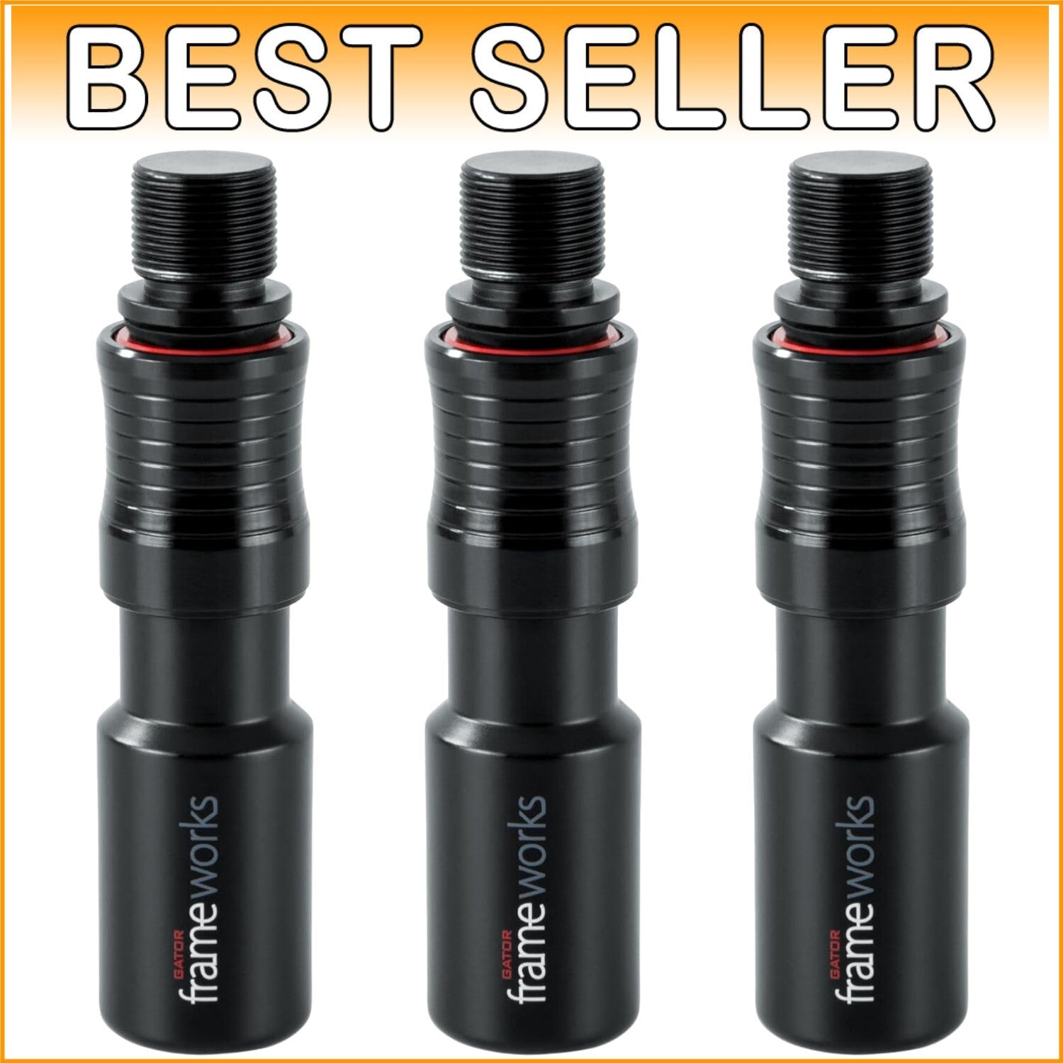 Enhanced 3-Pack Quick-Release Microphone Attachments for Professionals