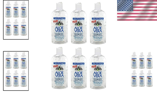 Healing Aloe Vera Gel 24oz Pump (6-Pack) - Nourishing Skin Care Solution