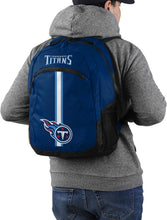 Load image into Gallery viewer, Lightweight Tennessee Titans Backpack with Secure Zippers and Mesh Pockets