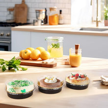 Load image into Gallery viewer, 120 Pack Disposable Aluminum Ramekins with Lids – Perfect for Baking Delights