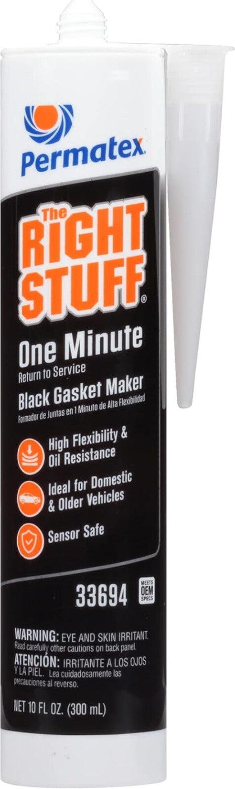 Elastomeric Rubber Gasket Maker - 10.1 oz (6 Pack) - High-Performance Solution