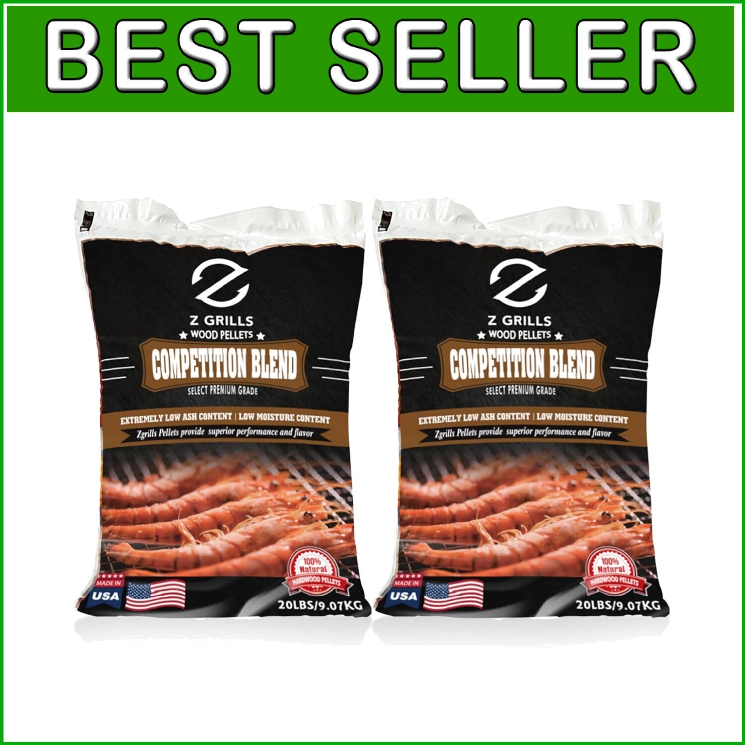 Eco-Friendly 40lb Hardwood Pellets for Smokers and Grills - Unmatched Flavor